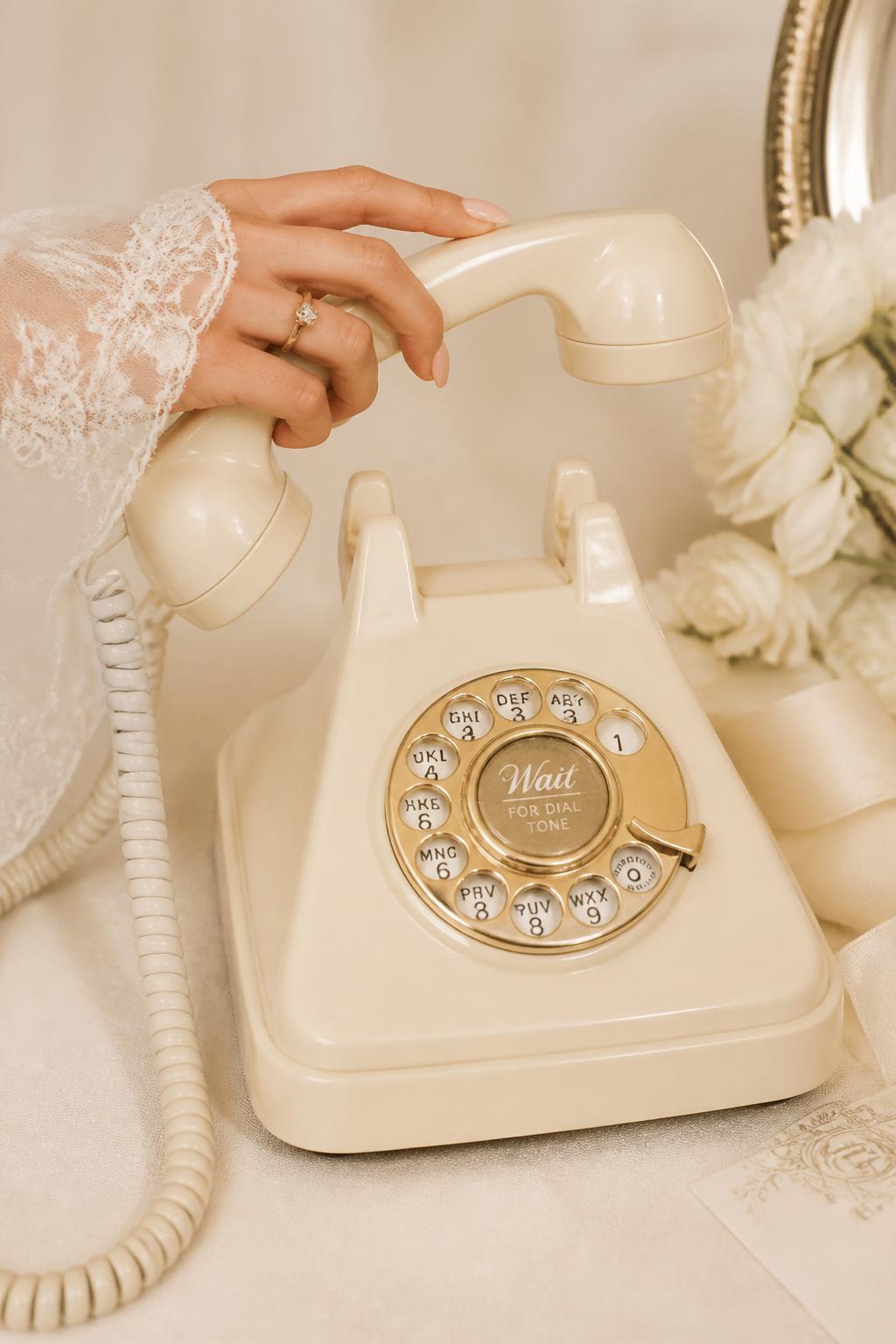 Weddings audio guestbook styled by The Party Line